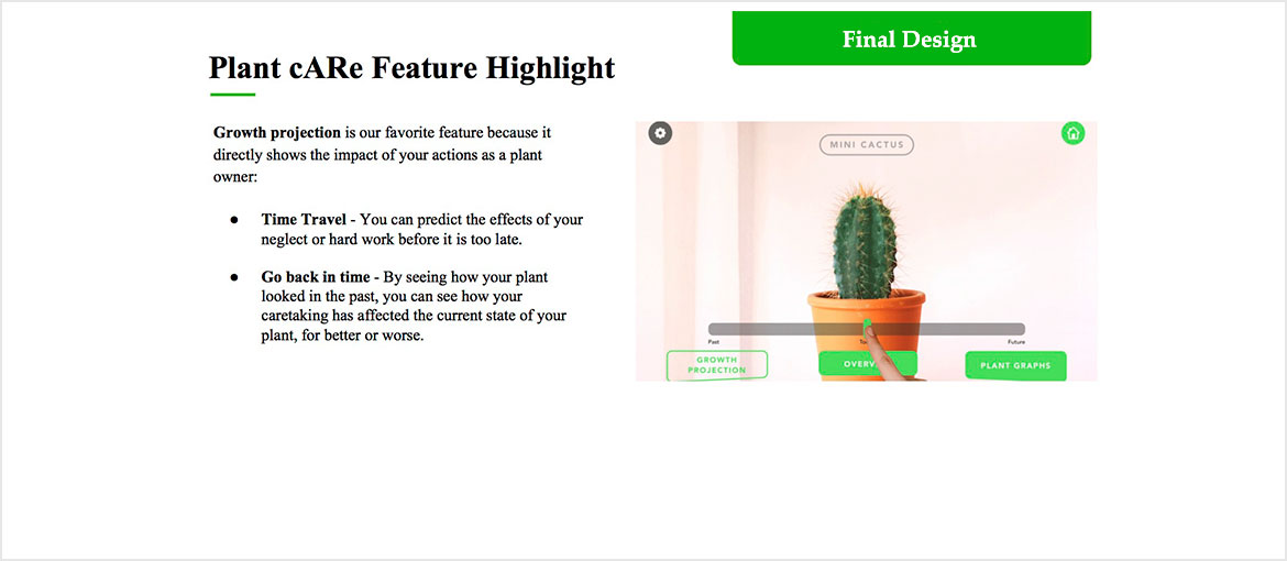 PlantCare Feature Highlights